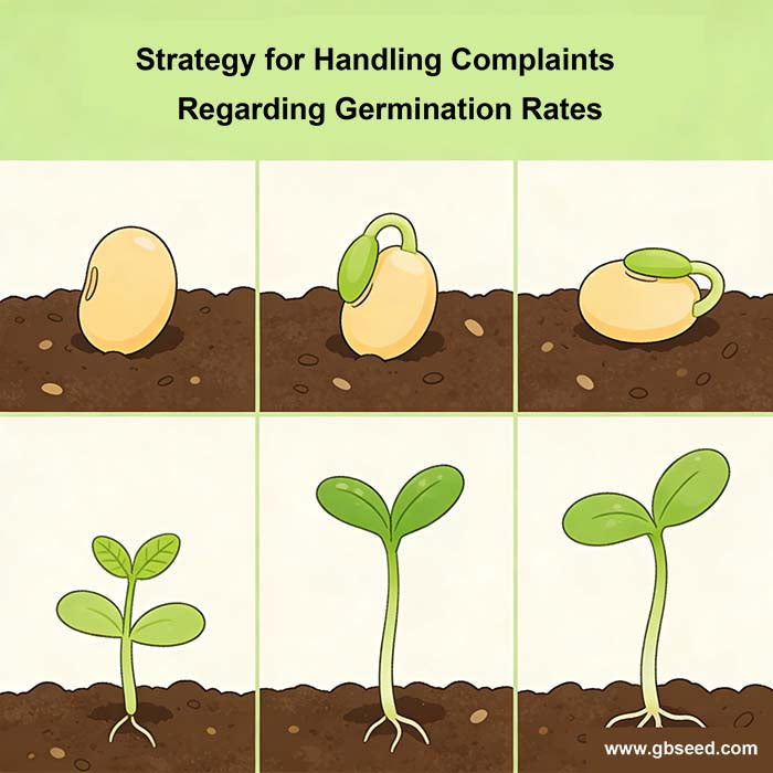 Strategy for Handling Complaints Regarding Germination Rates