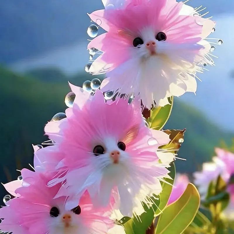 Face cat orchid Seeds | 550pcs Per Bag